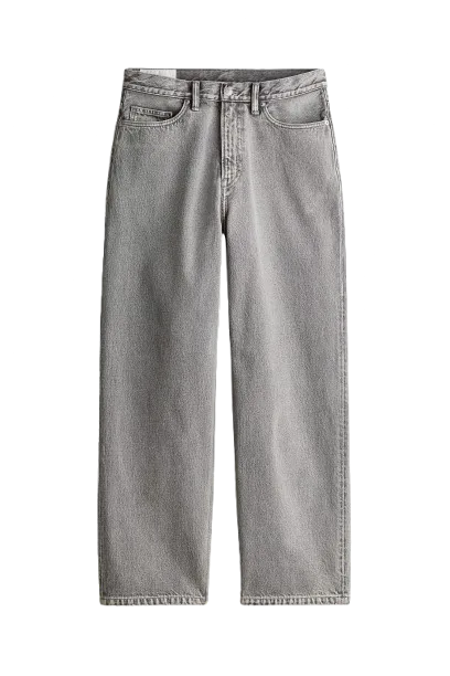 Grey denim jeans